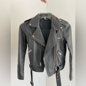 ALLSAINTS leather biker jacket